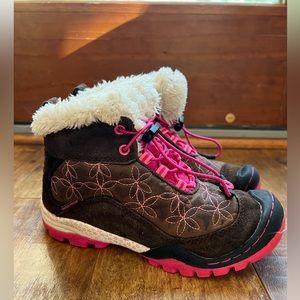 Jambu kids girls faux boots booties shoes size 2M